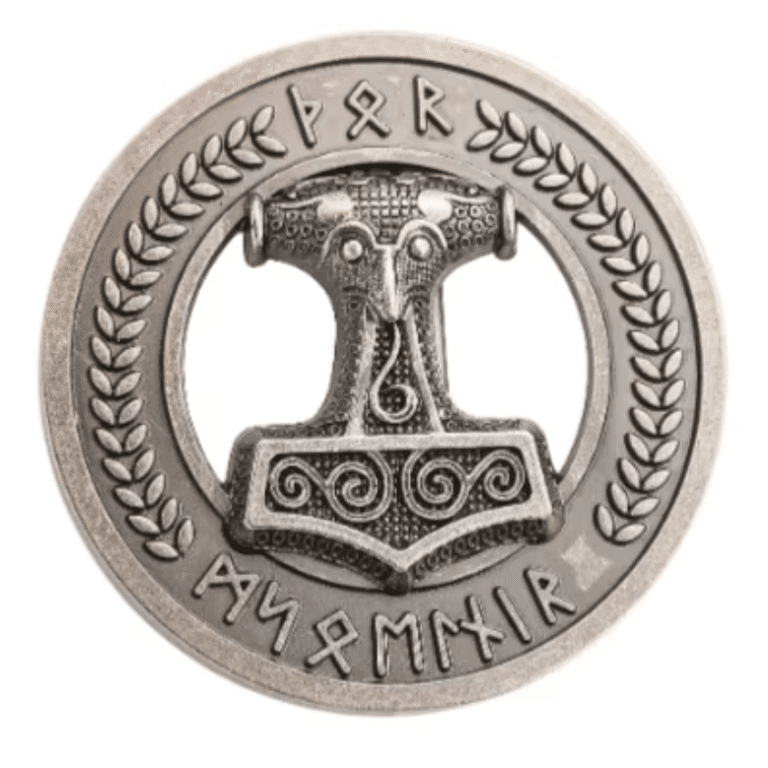 Boucle de ceinture marteau de Thor