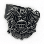 Boucle de ceinture rock aigle et lions Queen