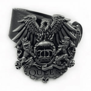 Boucle de ceinture rock aigle et lions Queen