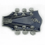 Boucle de ceinture tête de guitare (1)
