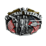 Boucle de ceinture vintage vietnam veteran (1)