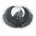 Boucle de cowboy loup et pleine lune (1)
