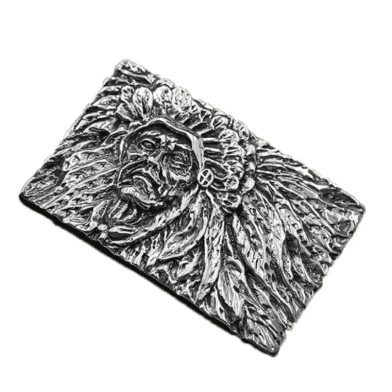 Boucle laiton chef indien (3)