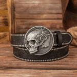 Ceinture biker crâne (2)