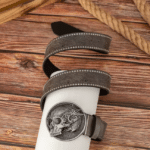 Ceinture biker crâne (5)