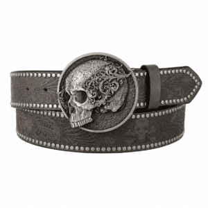 Ceinture biker crâne