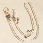 Ceinture bohème florale en corde tressée à nouer (1)