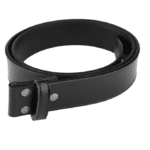 Ceinture cowboy marron sans boucle pour boucle interchangeable (4)