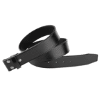 Ceinture cowboy marron sans boucle pour boucle interchangeable (5)
