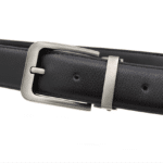 Ceinture cowboy urbain cuir boucle métal brossé (5)