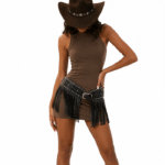 Ceinture western asymétrique franges aspect daim (5)