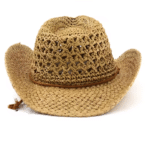 Chapeau cowboy ajouré tressé (2)