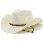 Chapeau cowboy été en fibre végétale tressée légère (10)