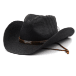 Chapeau cowboy été en fibre végétale tressée légère (2)