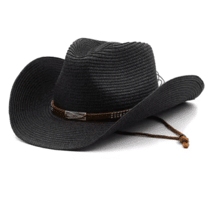 Chapeau cowboy été en fibre végétale tressée légère