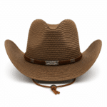 Chapeau cowboy été en fibre végétale tressée légère (3)