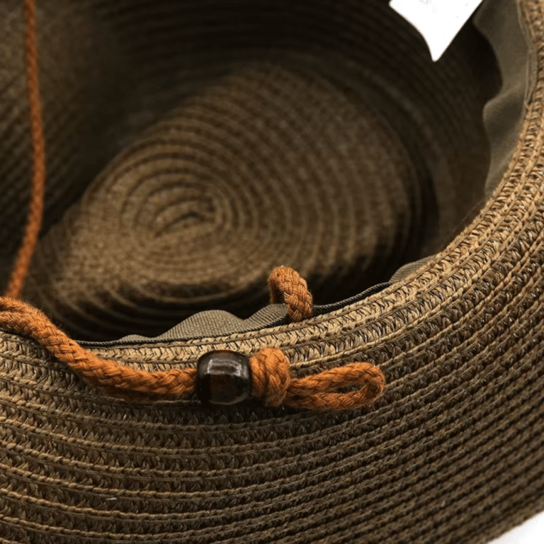 Chapeau cowboy été en fibre végétale tressée légère (8)