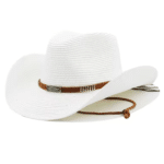 Chapeau cowboy été en fibre végétale tressée légère (9)