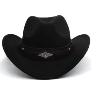 Chapeau cowboy feutre enfant avec bandeau western