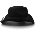 Chapeau cowboy feutre enfant avec bandeau western (3)