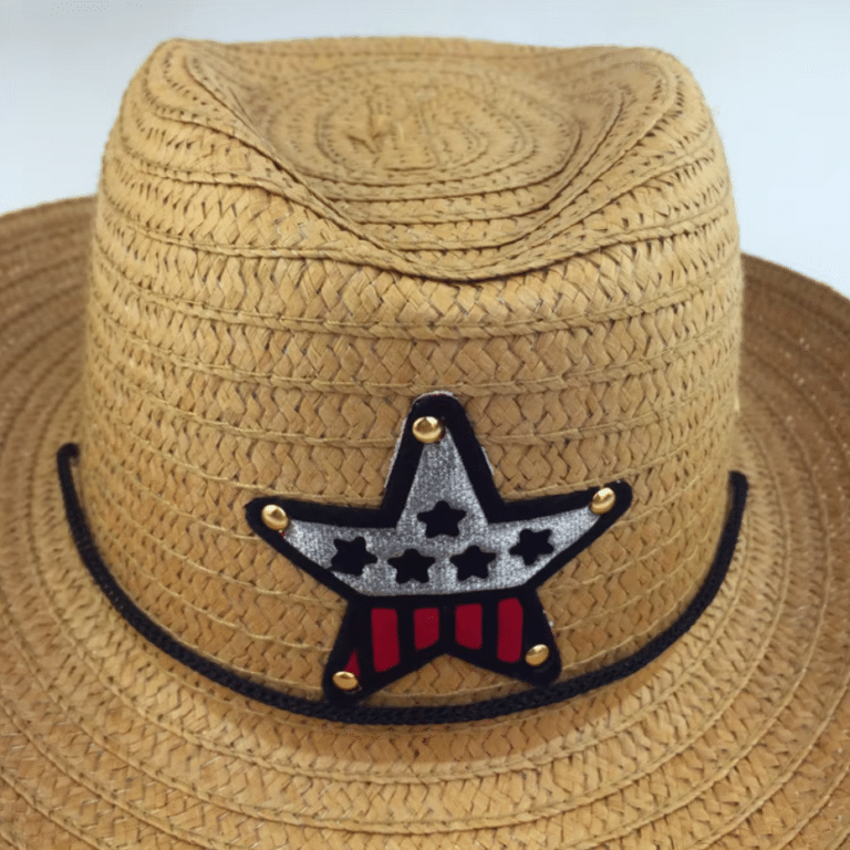 Chapeau cowboy paille enfant (4)