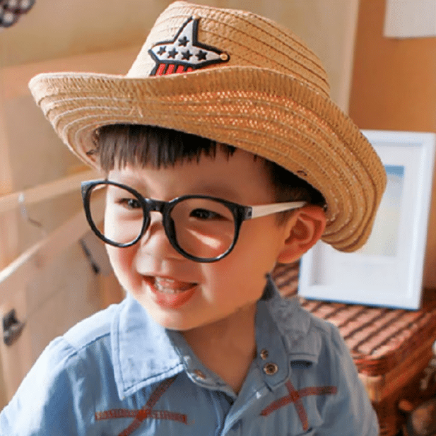 Chapeau cowboy paille enfant (5)