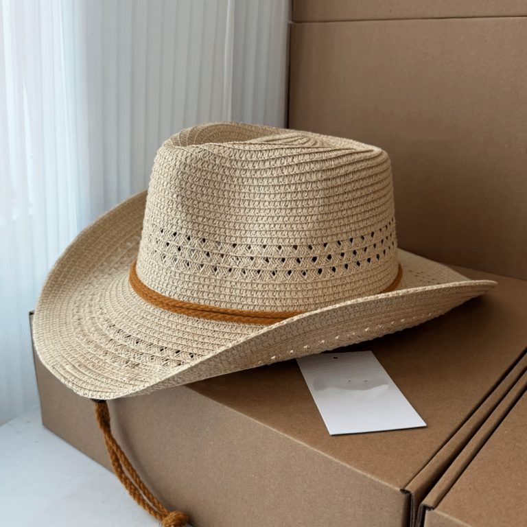 Chapeau cowboy souple été (4)