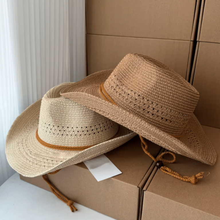 Chapeau cowboy souple été (8)