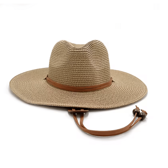 Chapeau paille large été pour femme (1)