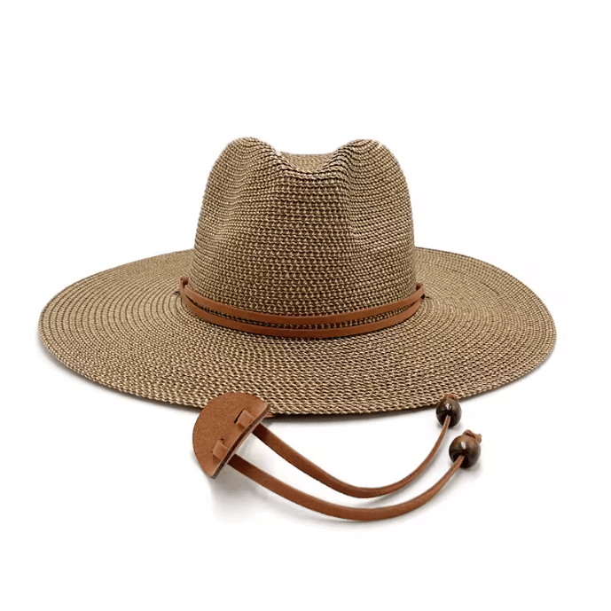 Chapeau paille large été pour femme (5)