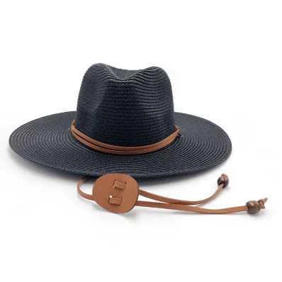 Chapeau paille large été pour femme (6)
