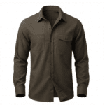 Chemise cowboy fibres végétales naturelles style aventurier (11)