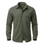 Chemise cowboy fibres végétales naturelles style aventurier (2)