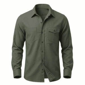 Chemise cowboy fibres végétales naturelles style aventurier