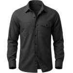 Chemise cowboy fibres végétales naturelles style aventurier (5)
