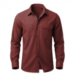 Chemise cowboy fibres végétales naturelles style aventurier (6)