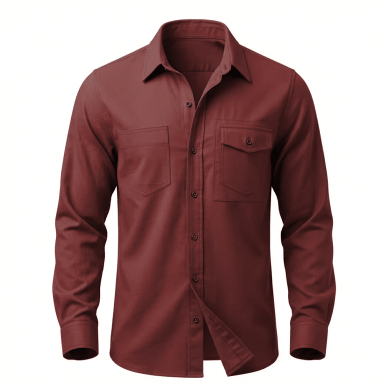 Chemise cowboy fibres végétales naturelles style aventurier (6)