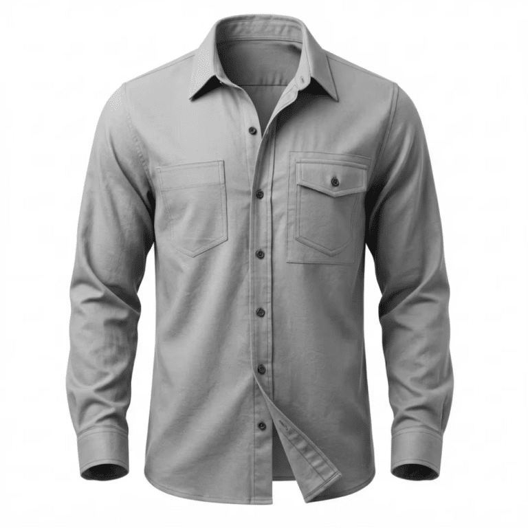 Chemise cowboy fibres végétales naturelles style aventurier (7)