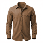 Chemise cowboy fibres végétales naturelles style aventurier (8)