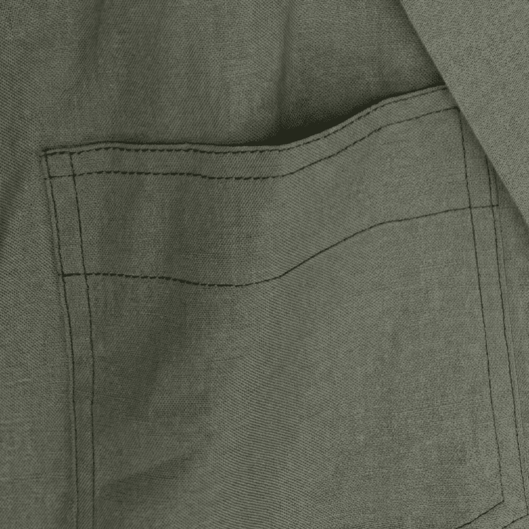Chemise cowboy fibres végétales naturelles style aventurier (9)