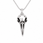 Collier western crâne d’oiseau à long bec argenté (4)