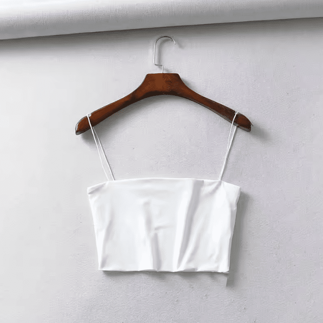 Crop top blanc (2)