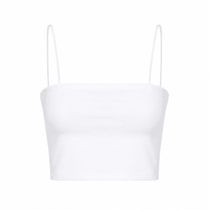 Crop top blanc