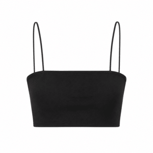 Crop top noir