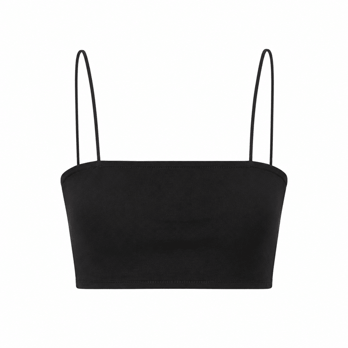Crop top noir (1)