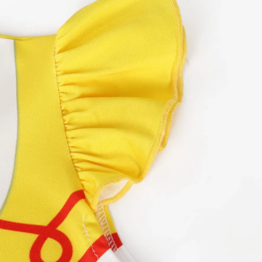 Déguisement Jessie Toy Story fille robe bleue avec accessoires (5)