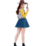 Déguisement cowboy Woody Toy Story pour femme adulte (2)