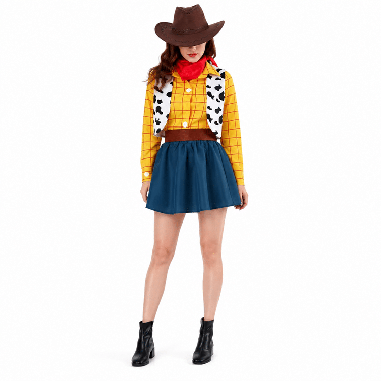 Déguisement cowboy Woody Toy Story pour femme adulte (4)