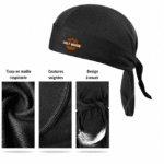 Bandana Harley Davidson noir (3)