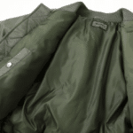 Blouson aviateur MA-1 vert sauge militaire vintage (10)
